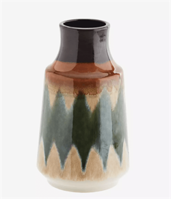 Madam Stoltz Vase - Stoneware Vase, Multi